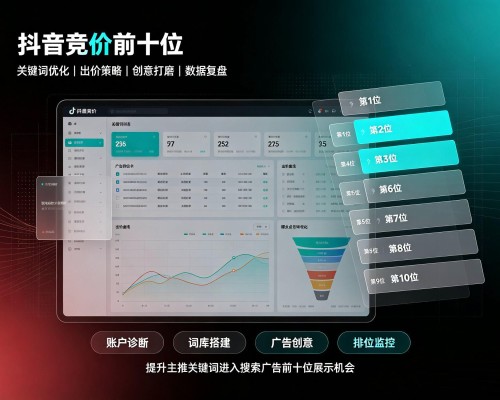中江抖音搜索竞价